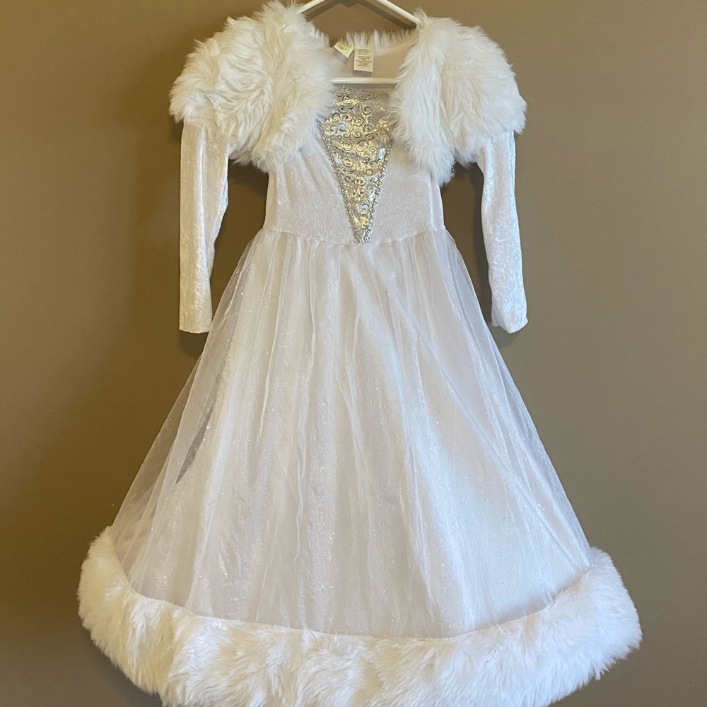 Beautiful Snow Queen Costume Dress